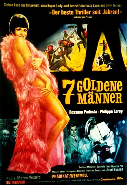 Cover zu 7 goldene Männer (7 uomini d'oro)