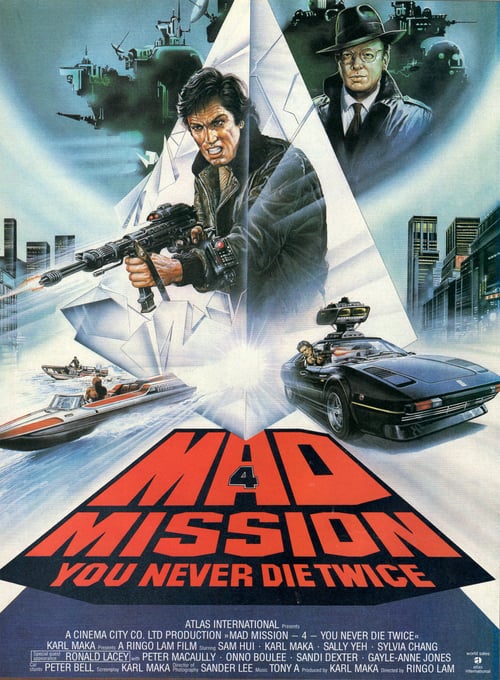 Cover zu Mad Mission 4 - Man stirbt nicht zweimal (Mad Mission 4: You Never Die Twice)