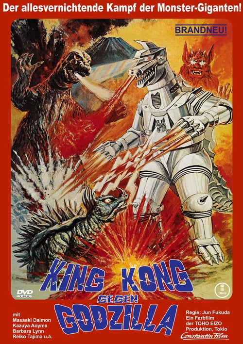 Cover zu King Kong gegen Godzilla (Godzilla vs. Mechagodzilla)
