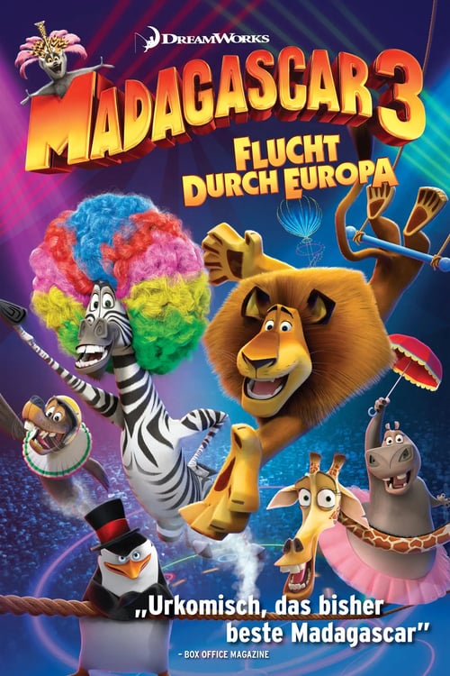 Cover zu Madagascar 3 - Flucht durch Europa (Madagascar 3: Europe's Most Wanted)