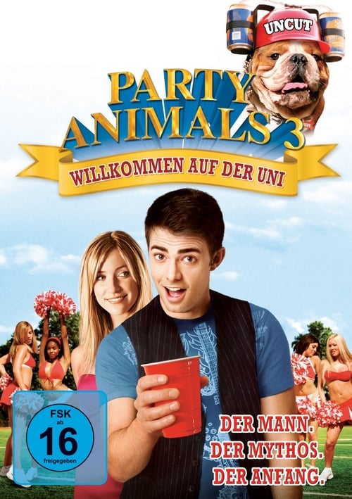 Cover zu Party Animals 3 - Willkommen auf der Uni (Van Wilder: Freshman Year)